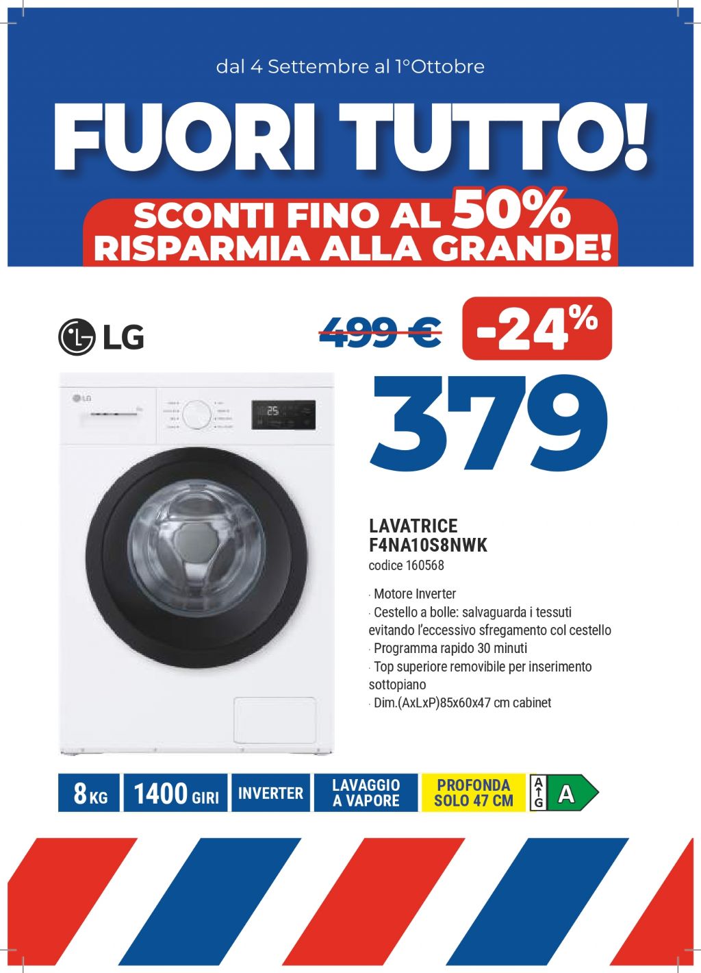 LAVATRICE LG F4NA10S8NWK